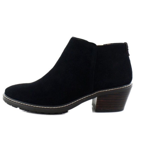 Sam Edelman Pry e Black Suede Ankle Boots Size 10.5 - Picture 4 of 10